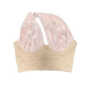 WINDSOR Cream One Shoulder Croo Top Size S